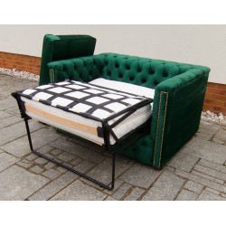 Sofa Rozkładana Mała Chesterfield Celebrity z funkcją spania codziennie 2 os.