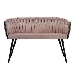 Ławeczka Glamour Larissa - czarna