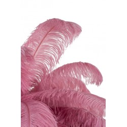 Lampa wisząca glamour TIFFANY z piór