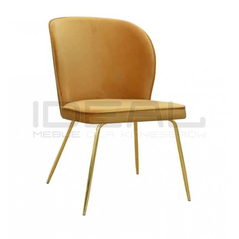 Krzesło glamour Neve Ideal gold