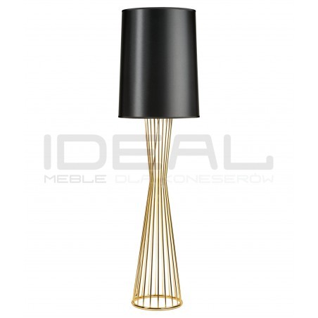 Lampa podłogowa glamour Filo Holmes złota