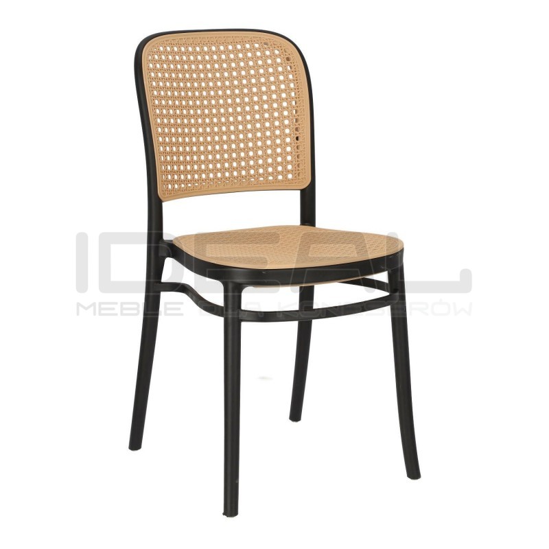 Krzesło Boho Antonio plecionka