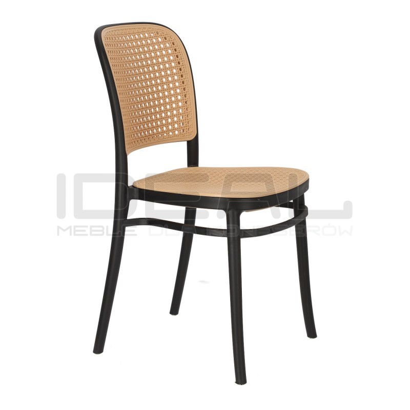 Krzesło Boho Antonio plecionka