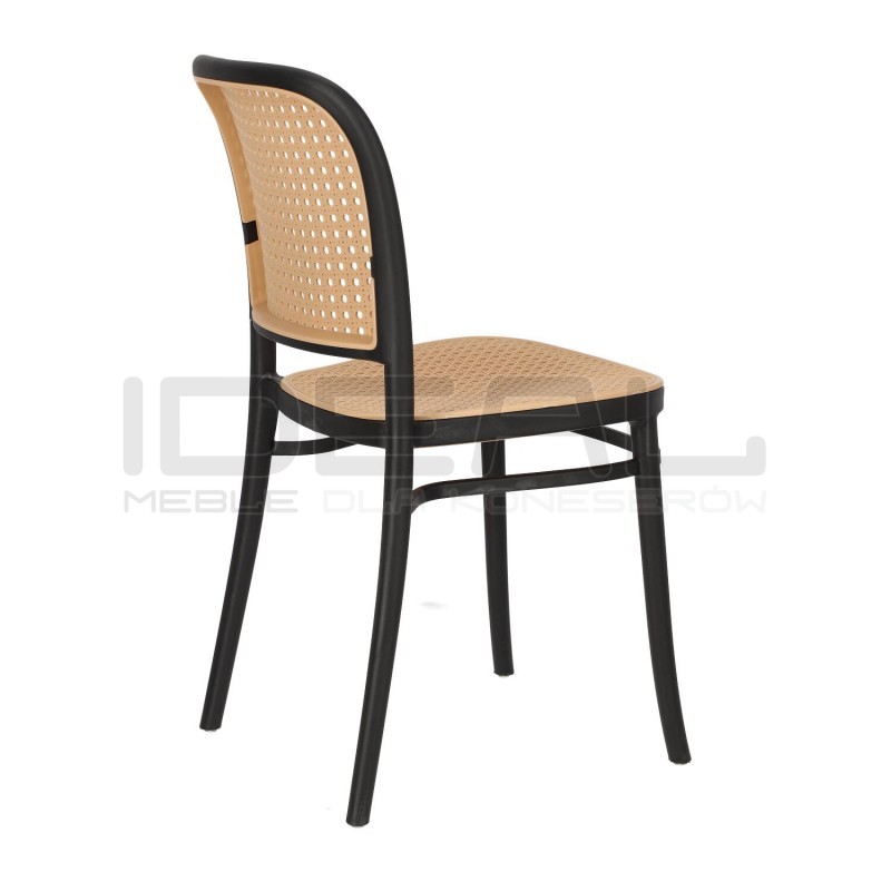 Krzesło Boho Antonio plecionka