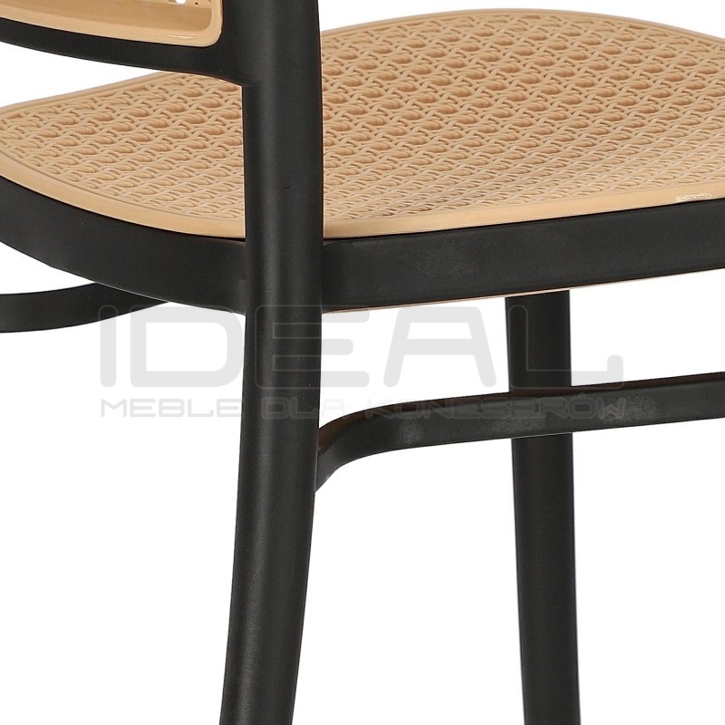 Krzesło Boho Antonio plecionka