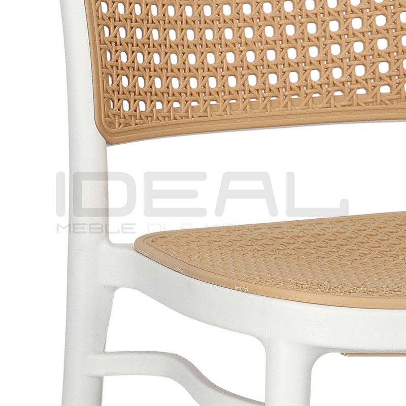 Krzesło Boho Antonio plecionka