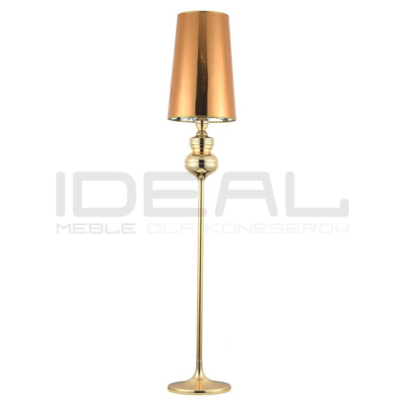 Lampa podłogowa glamour złota Jose Queen