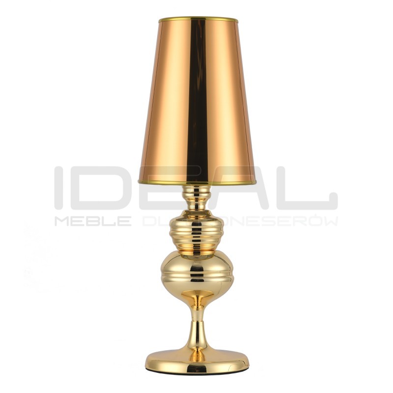 Lampa stołowa glamour złota Jose Queen 18