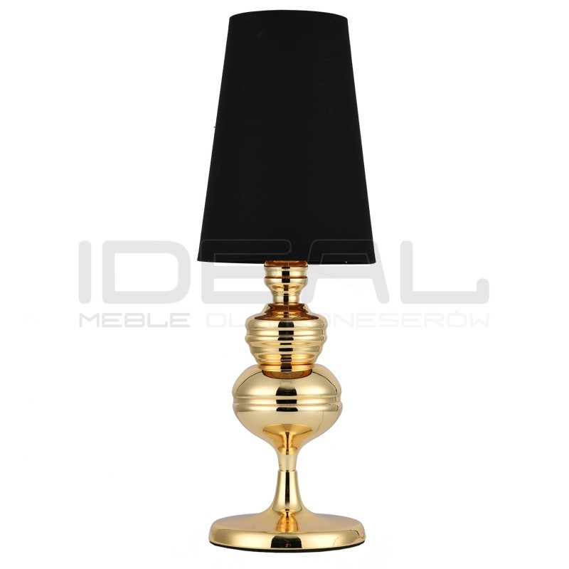 Lampa stołowa glamour złota Jose Queen 18