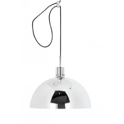 Lampa wisząca glamour ROTA 360 srebrna chrom