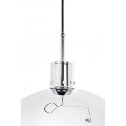 Lampa wisząca glamour ROTA 360 srebrna chrom
