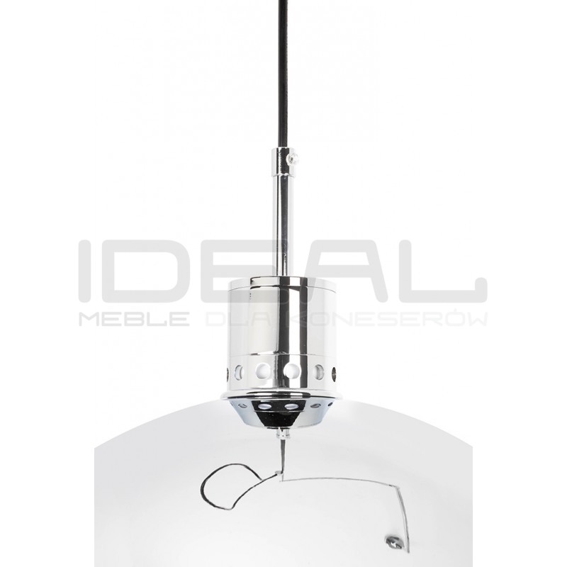 Lampa wisząca glamour ROTA 360 srebrna chrom