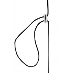 Lampa wisząca glamour ROTA 360 srebrna chrom