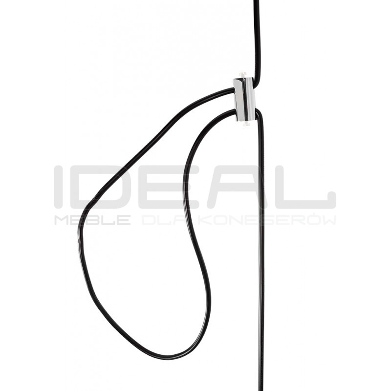 Lampa wisząca glamour ROTA 360 srebrna chrom