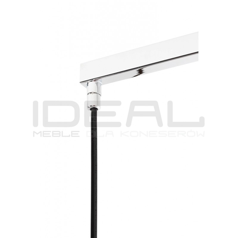 Lampa wisząca glamour ROTA 360 srebrna chrom