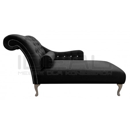 Szezlong Glamour Chesterfield Tees z kryształkami