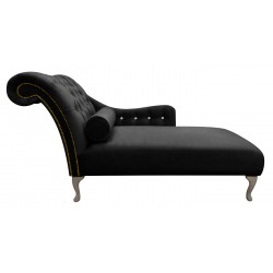 Szezlong Glamour Chesterfield Tees z kryształkami