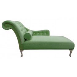 Szezlong Glamour Chesterfield Tees z kryształkami