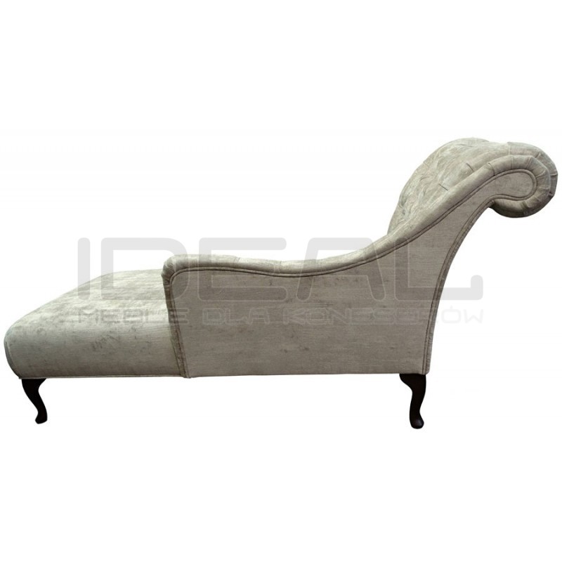 Szezlong Glamour Chesterfield Tees z kryształkami