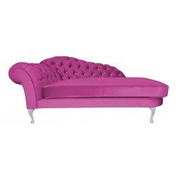 Szezlong Glamour Chesterfield Custom z kryształkami 220 IdealMeble.pl