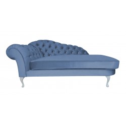 Szezlong Glamour Chesterfield Custom z kryształkami 220 IdealMeble.pl
