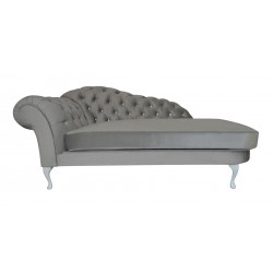 Szezlong Glamour Chesterfield Custom z kryształkami 220 IdealMeble.pl