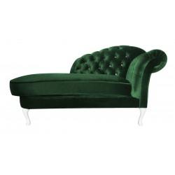 Szezlong Glamour Chesterfield Custom Soft z kryształkami