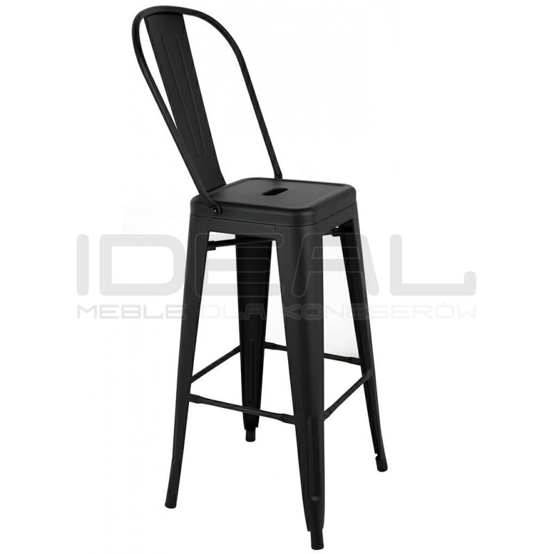 Hoker Tower Big Back z wysokim oparciem INSPIROWANY TOLIX 76 metalowy (Paris)