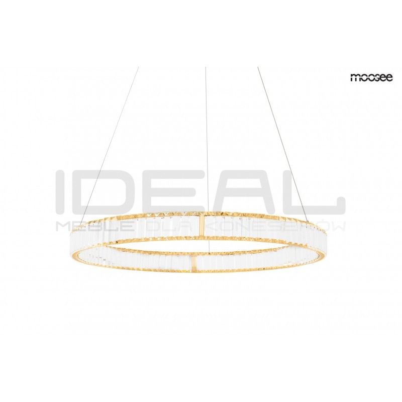 Lampa wisząca glamour LIBERTY 60 złota