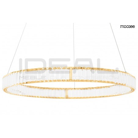 Lampa wisząca glamour LIBERTY 100 złota