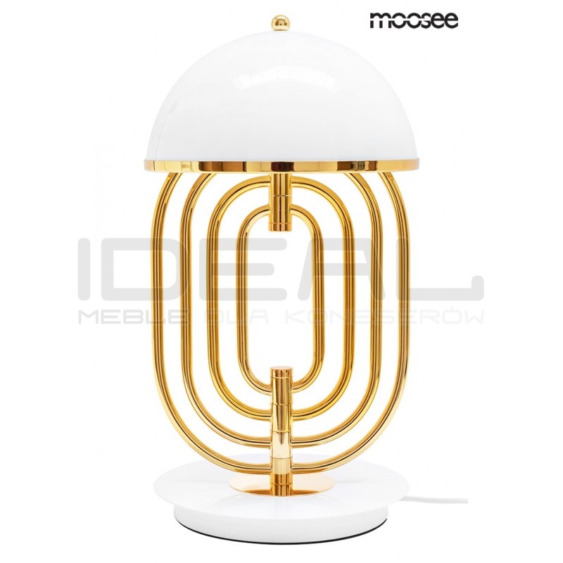 Lampa stołowa glamour BOTTEGA w stylu art deco