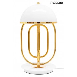 Lampa stołowa glamour BOTTEGA w stylu art deco