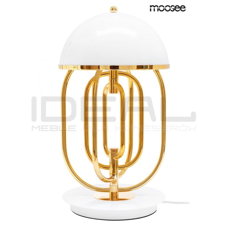 Lampa stołowa glamour BOTTEGA w stylu art deco