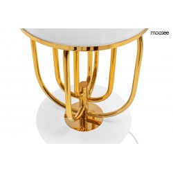 Lampa stołowa glamour BOTTEGA w stylu art deco