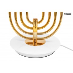 Lampa stołowa glamour BOTTEGA w stylu art deco