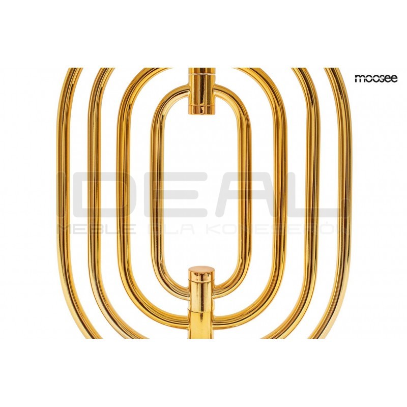 Lampa stołowa glamour BOTTEGA w stylu art deco