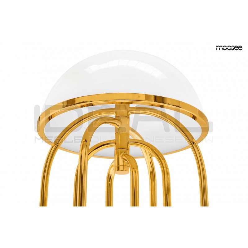 Lampa stołowa glamour BOTTEGA w stylu art deco