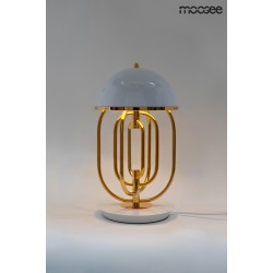 Lampa stołowa glamour BOTTEGA w stylu art deco