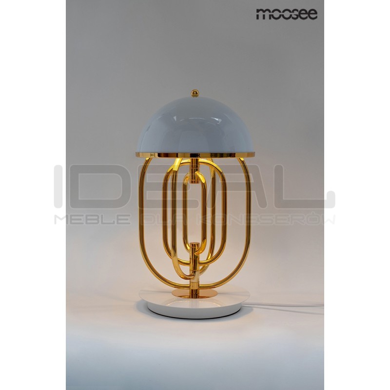Lampa stołowa glamour BOTTEGA w stylu art deco