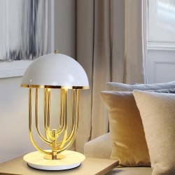 Lampa stołowa glamour BOTTEGA w stylu art deco