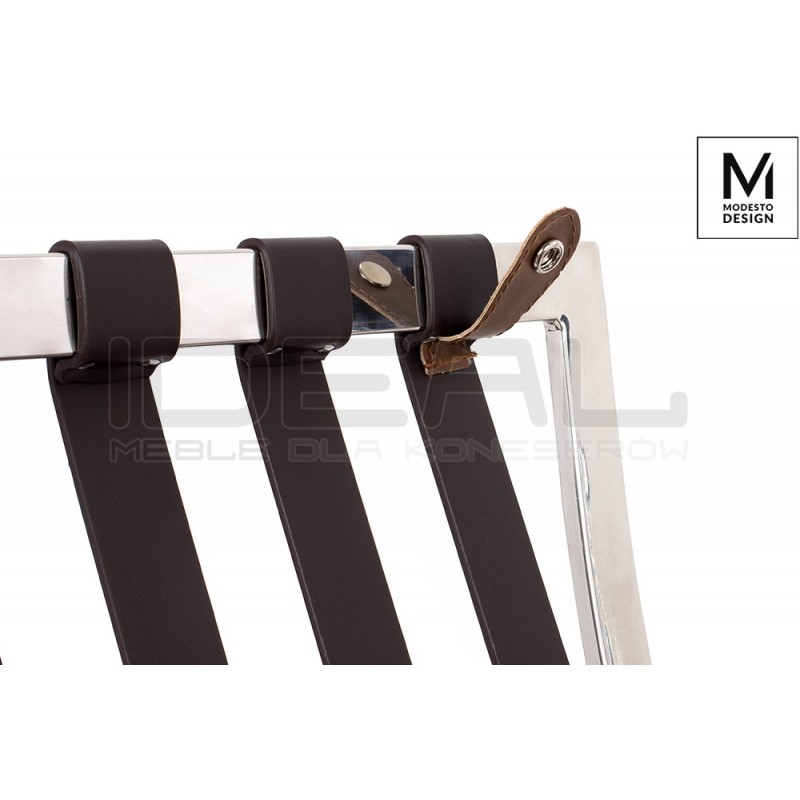 Fotel Bauhaus Inspirowany Projektem Barcelona Vintage Mod w ekoskórze