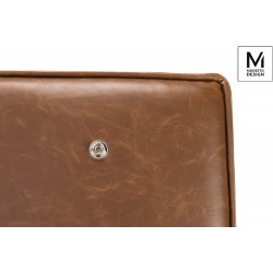 Fotel Bauhaus Inspirowany Projektem Barcelona Vintage Mod w ekoskórze