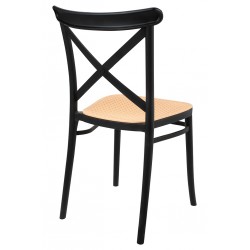 Krzesło Boho Country plecionka