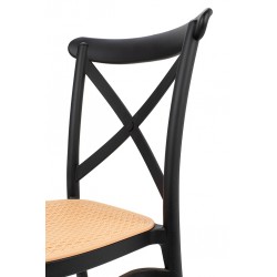 Krzesło Boho Country plecionka