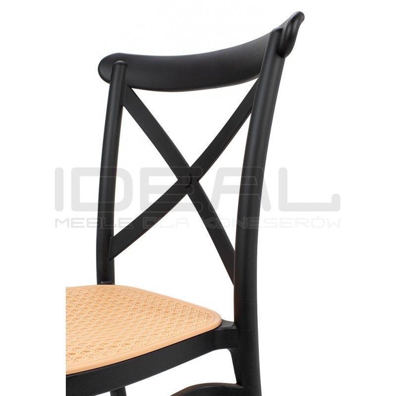 Krzesło Boho Country plecionka