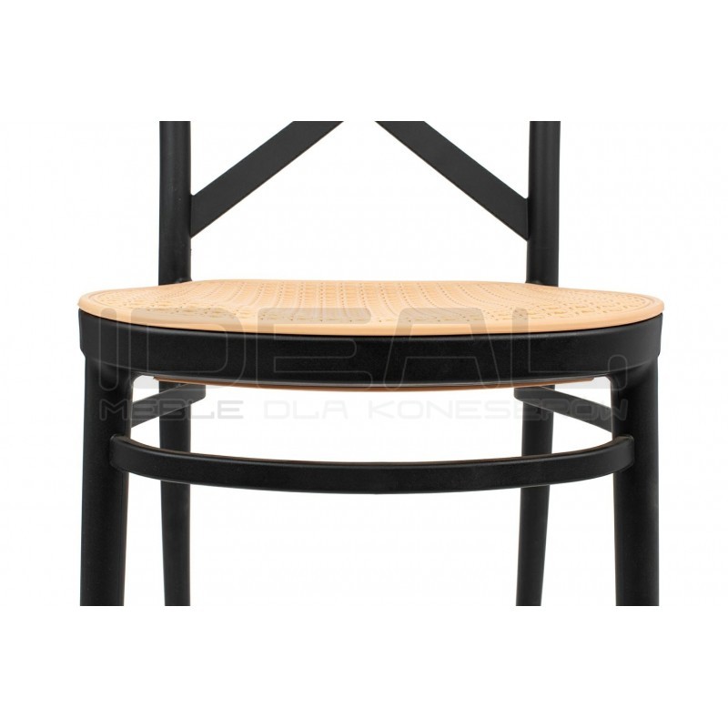 Krzesło Boho Country plecionka