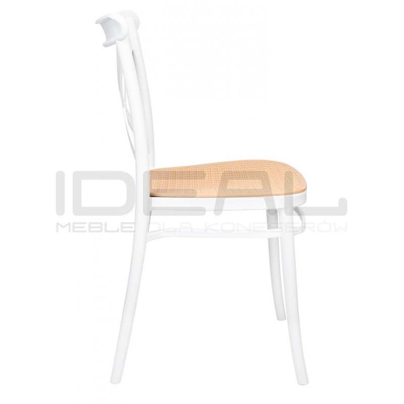 Krzesło Boho Country plecionka