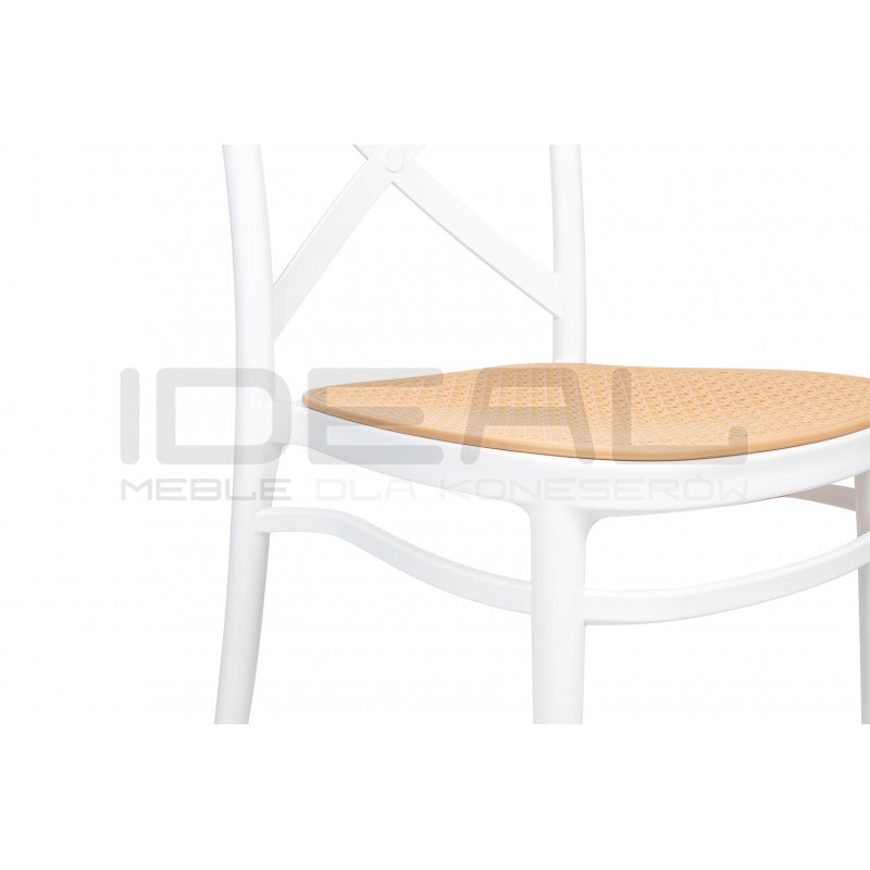 Krzesło Boho Country plecionka