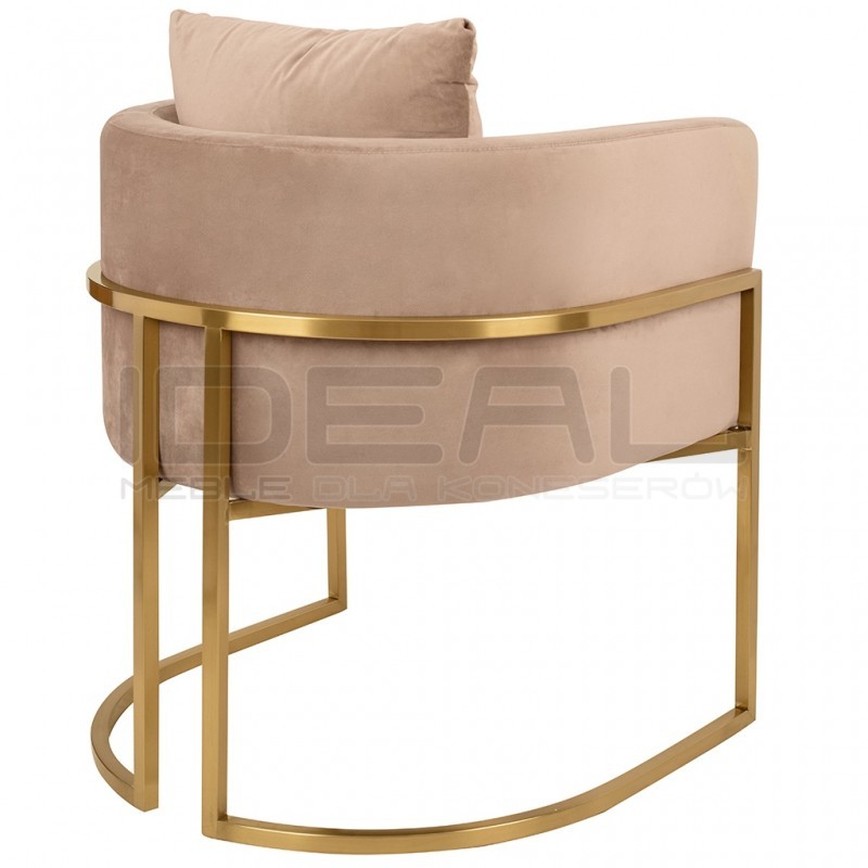 Fotel Art Deco Glamour CHLOE VELVET