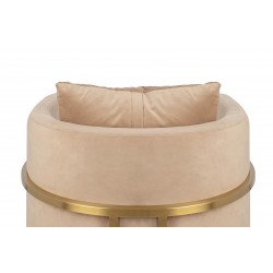 Fotel Art Deco Glamour CHLOE VELVET